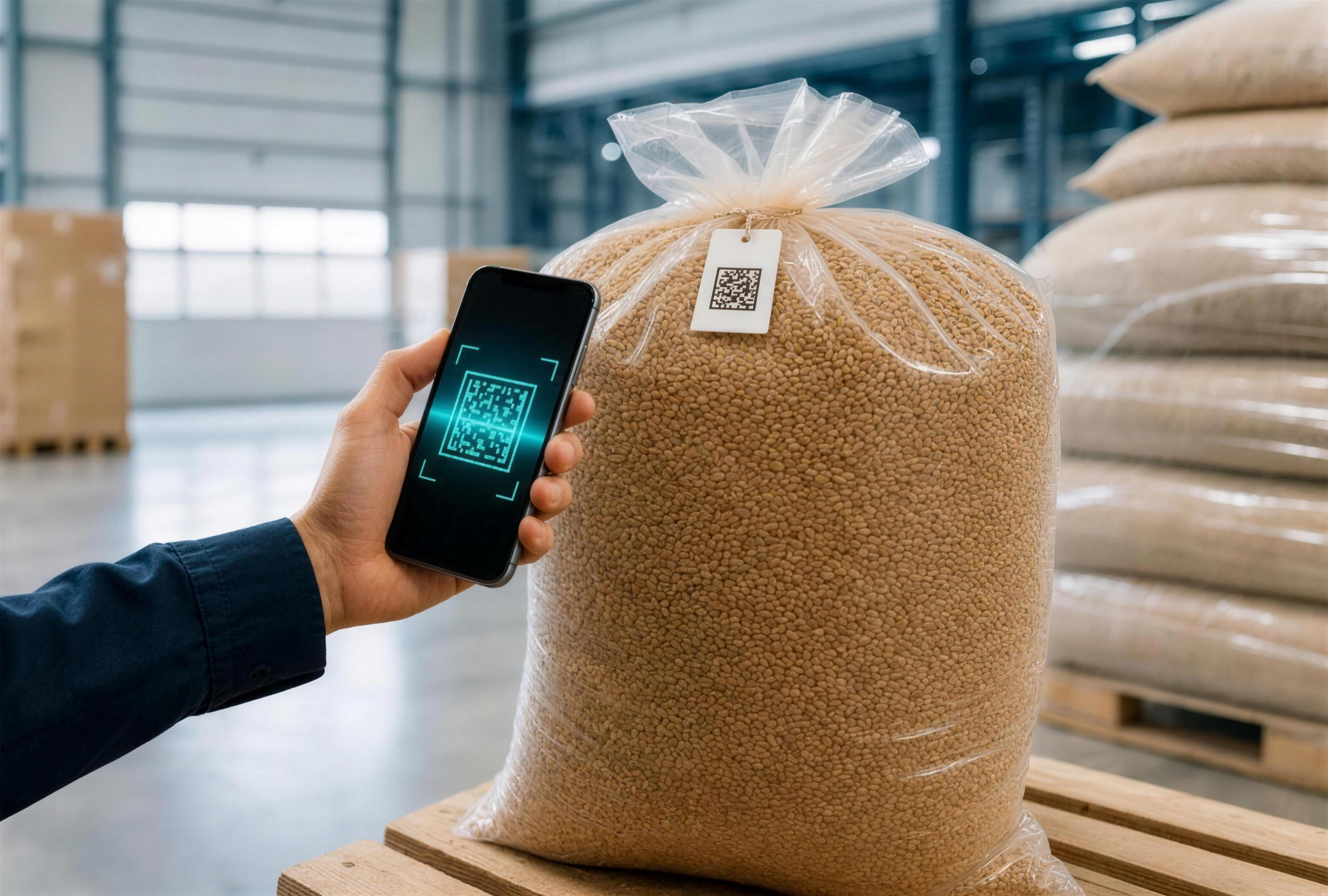 Identyfikacja partii kodem QR — paszport partii